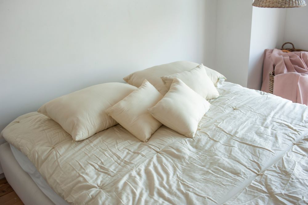 Bed Pillow Natural Pillow Kapok Natural Fiber Alternative Pillow Stuffing  Cool